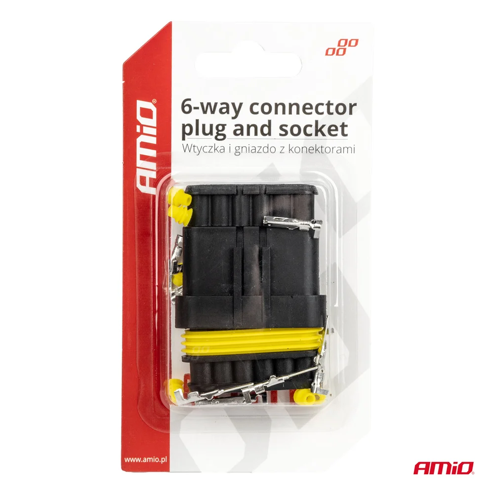 CUBE PLUG SUPERSEAL HERMETICKÝ KONEKTOR AMIO 03522 - Obrázek 4