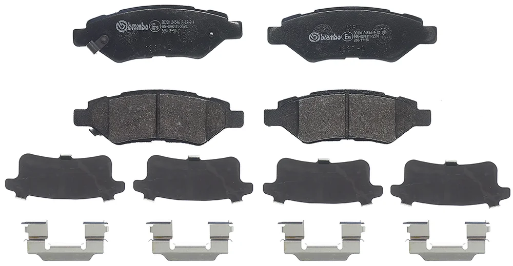 Sada brzdových destiček, kotoučová brzda BREMBO P09014 Sada brzdových destiček, kotoučová brzda BREMBO P09014