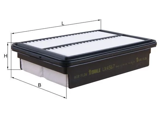 Vzduchový filtr KNECHT LX4567