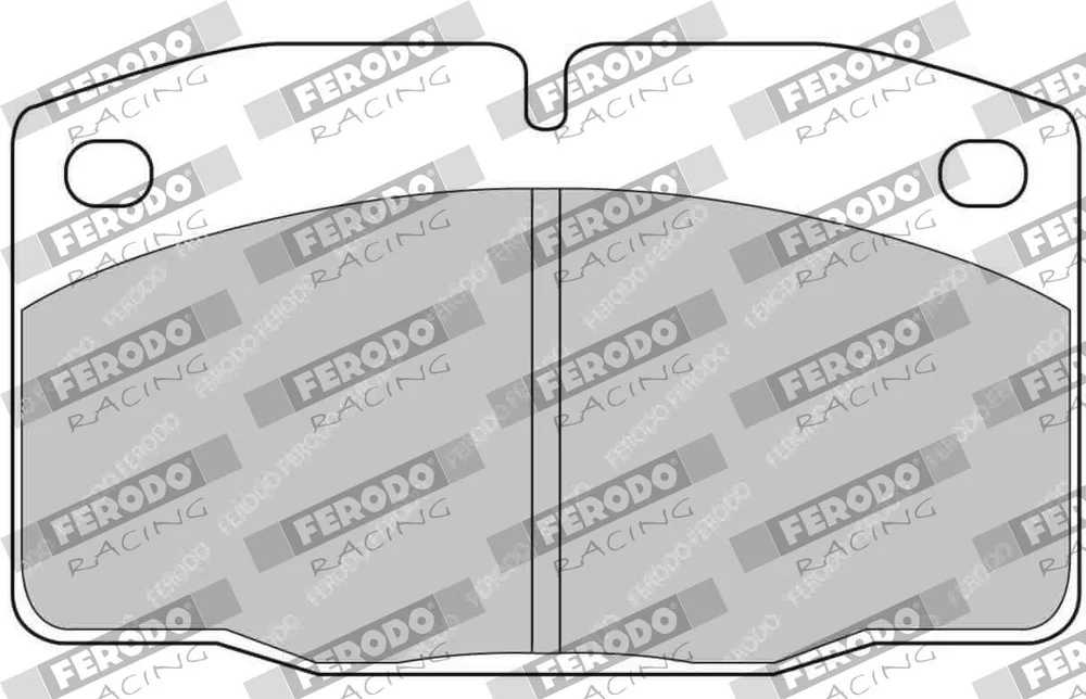 Sada brzdových destiček, kotoučová brzda FERODO RACING FCP173R