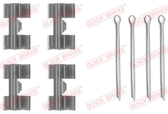 Sada prislusenstvi, oblozeni kotoucove brzdy QUICK BRAKE 109-0969 Sada prislusenstvi, oblozeni kotoucove brzdy QUICK BRAKE 109-0969