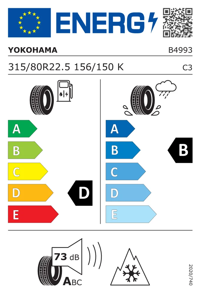 315/80R22.5 CYO 301C YOKOHAMA 315/80R22.5CYO301C
