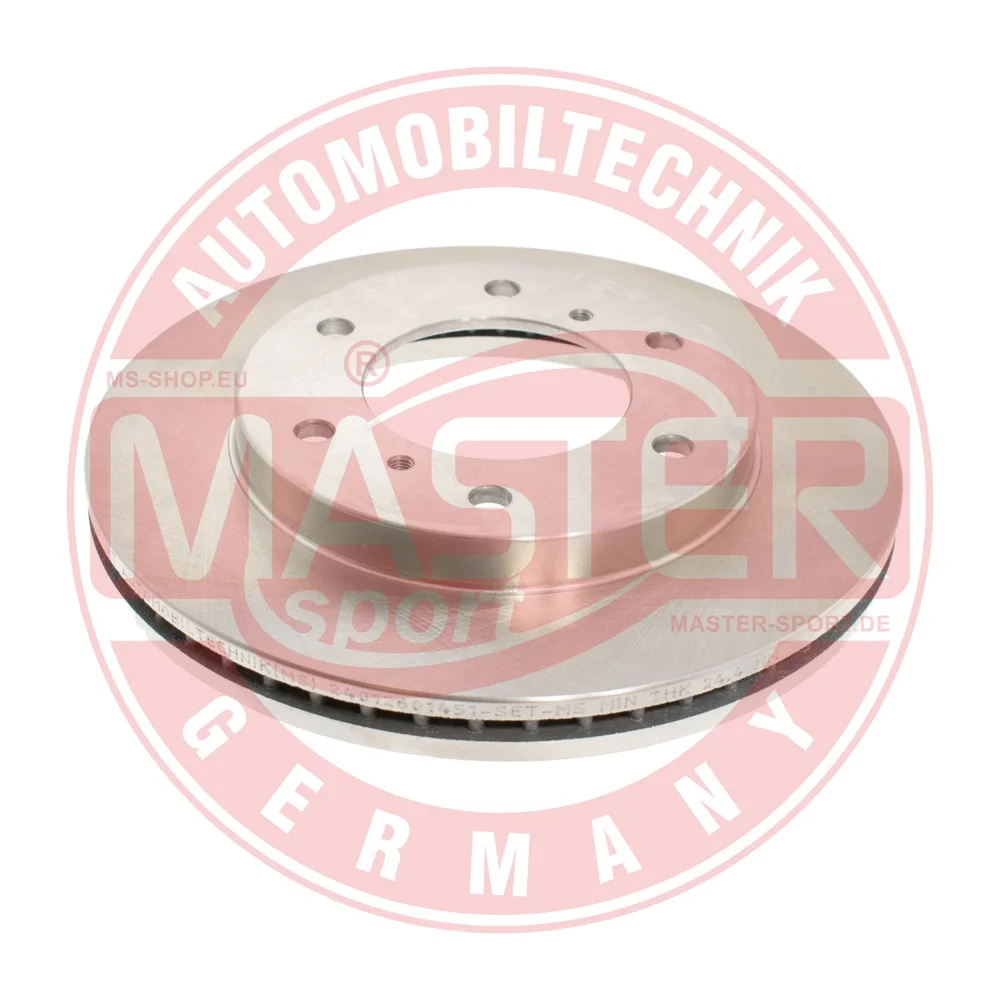 Brzdový kotúč MASTER-SPORT GERMANY 24012601451-PCS-MS
