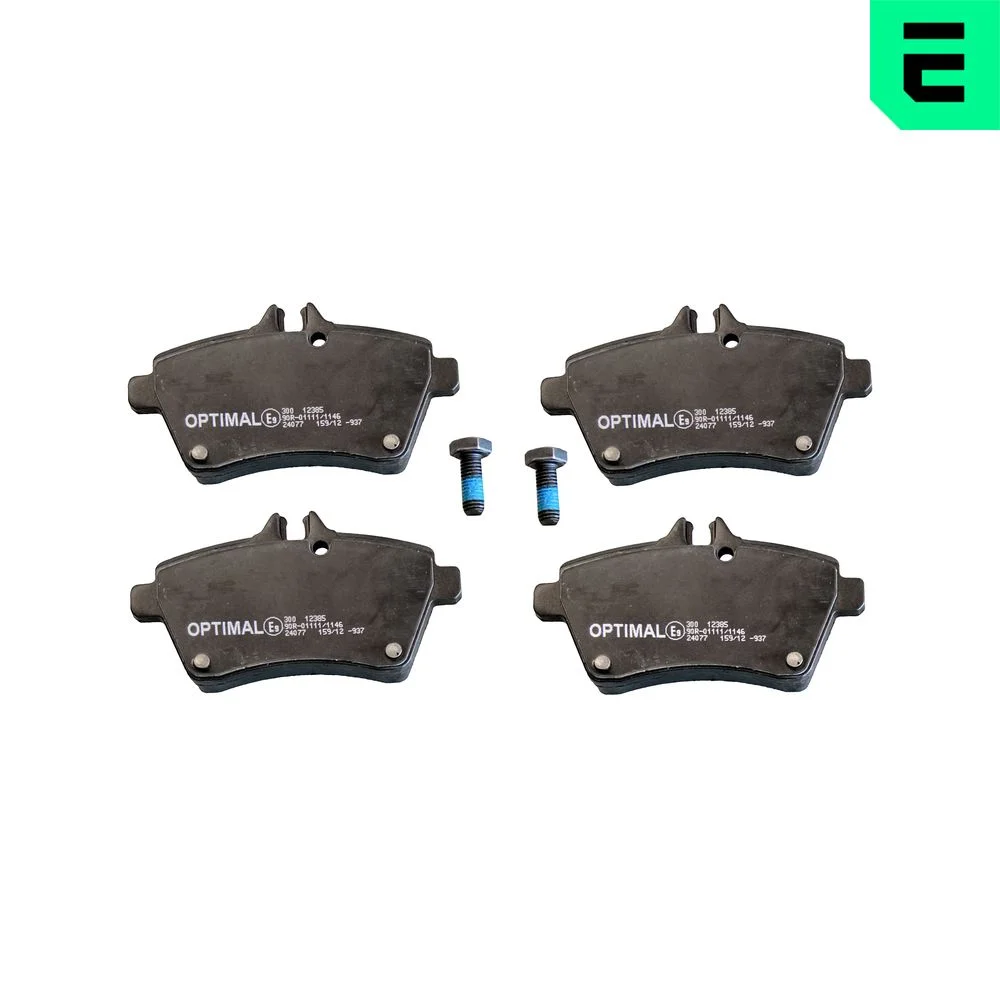 Sada brzdových destiček, kotoučová brzda OPTIMAL BP-12385