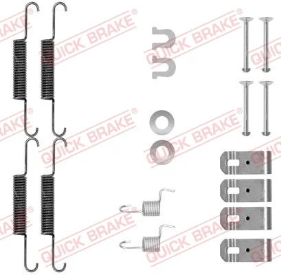 Sada prislusenstvi, parkovaci brzdove celisti QUICK BRAKE 105-0895