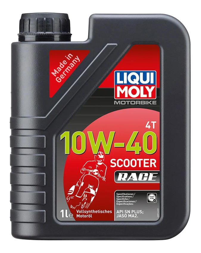 Motorový olej motorbike 4t 10w-40 scooter race LIQUI MOLY 20826