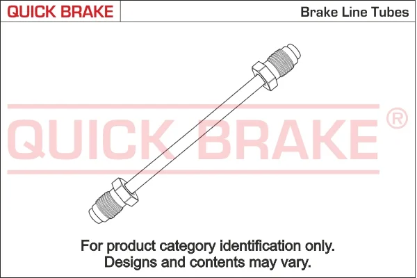 Brzdové potrubí QUICK BRAKE CN-2800A-TX