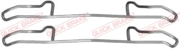 Sada prislusenstvi, oblozeni kotoucove brzdy QUICK BRAKE 109-1100 Sada prislusenstvi, oblozeni kotoucove brzdy QUICK BRAKE 109-1100