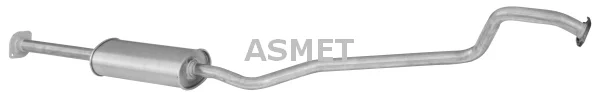 Stredni tlumic vyfuku ASMET 14.034