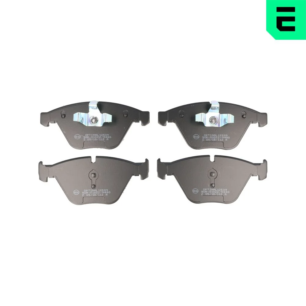 Sada brzdových destiček, kotoučová brzda OPTIMAL BP-12539