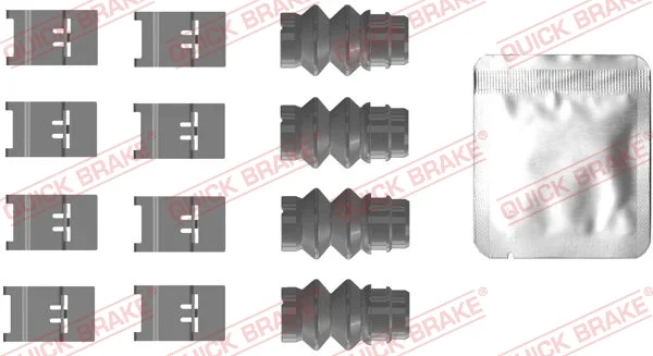 Sada příslušenství, obložení kotoučové brzdy QUICK BRAKE 109-0110