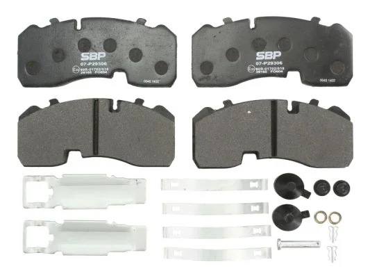 Sada brzdových destiček, kotoučová brzda SBP 07-P29306