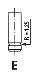 Výfukový ventil FRECCIA R6111/RCR Výfukový ventil FRECCIA R6111/RCR