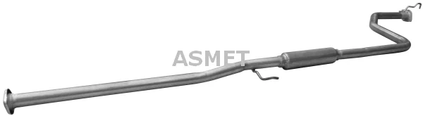 Stredni tlumic vyfuku ASMET 13.025