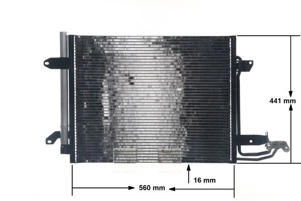 Kondenzátor, klimatizace MAHLE AC325000S