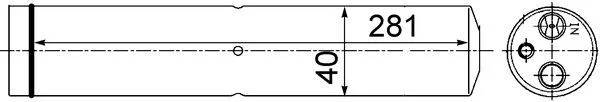 Susarna, klimatizace MAHLE AD102000S – OE JRJ500020