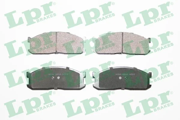 Sada brzdových destiček, kotoučová brzda LPR 05P039