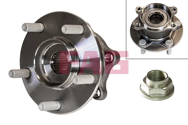 Sada ložisek kol Schaeffler FAG 713615960