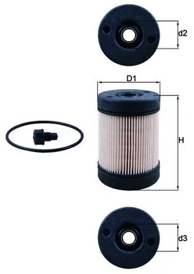 Filtr močoviny MAHLE UX2D