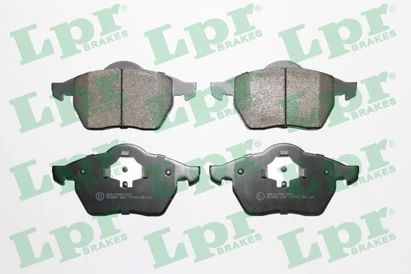 Sada brzdových destiček, kotoučová brzda LPR 05P669 Sada brzdových destiček, kotoučová brzda LPR 05P669