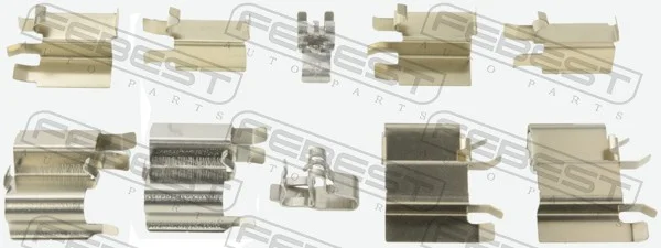 Sada příslušenství, obložení kotoučové brzdy FEBEST 0103-ACA2F