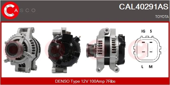generátor CASCO CAL40291AS