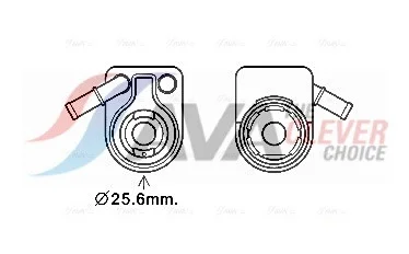 Olejový chladič, motorový olej AVA Clever Choice FD3622