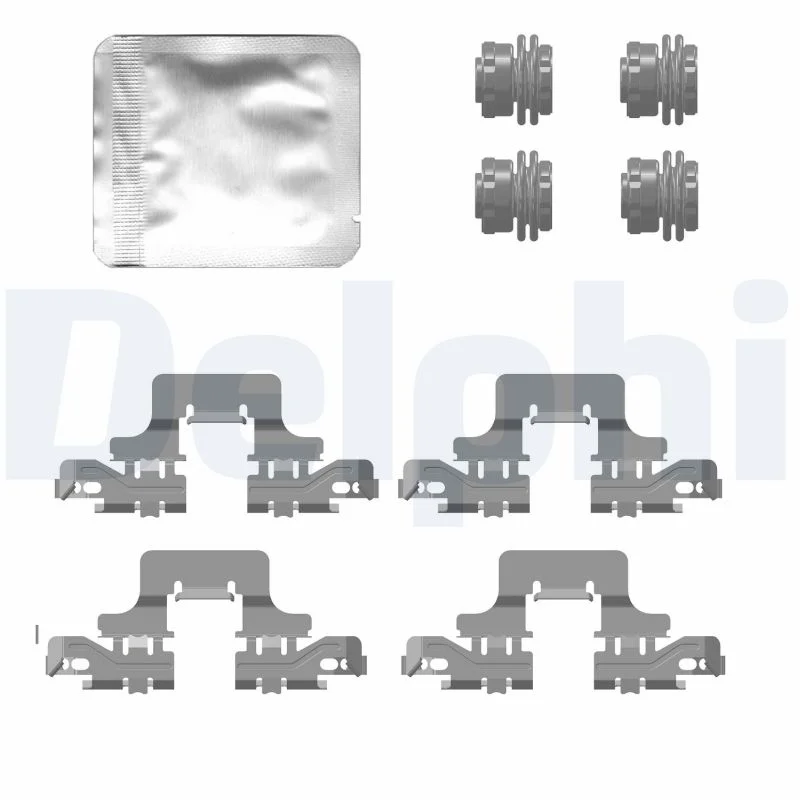 Sada příslušenství, obložení kotoučové brzdy DELPHI LX0776