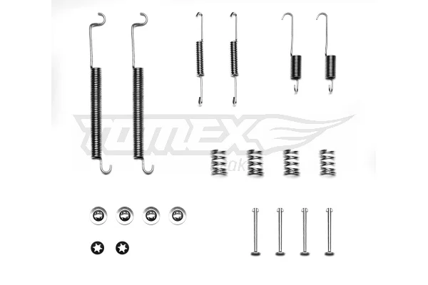 Sada příslušenství, brzdové čelisti Tomex Brakes TX40-18