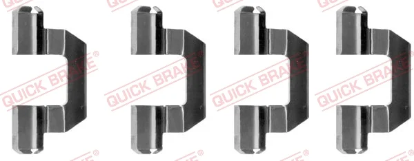 Sada prislusenstvi, oblozeni kotoucove brzdy QUICK BRAKE 109-1077