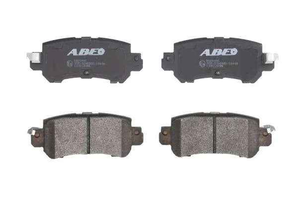 Sada brzdových destiček, kotoučová brzda ABE C23018ABE