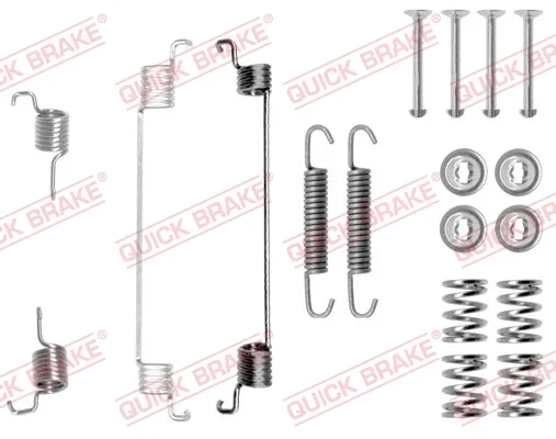 Sada příslušenství, brzdové čelisti QUICK BRAKE 105-0672