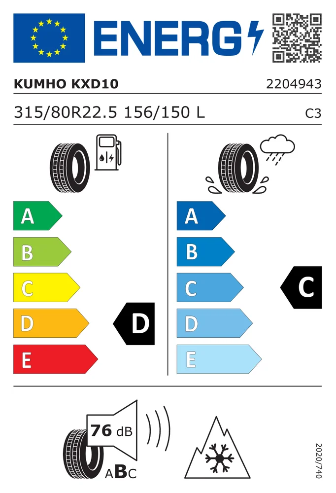 315/80R22.5 CKU KXD10 KUMHO 315/80R22.5CKUKXD10