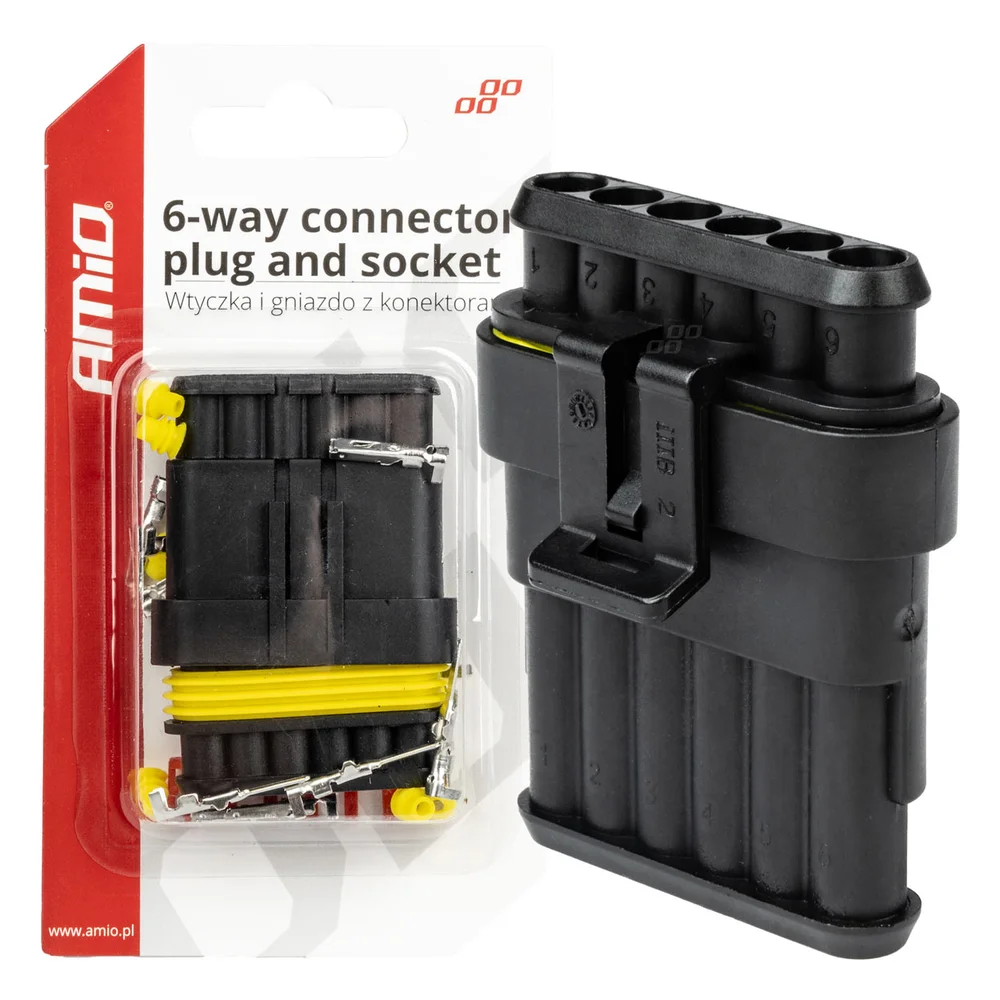 CUBE PLUG SUPERSEAL HERMETICKÝ KONEKTOR AMIO 03522