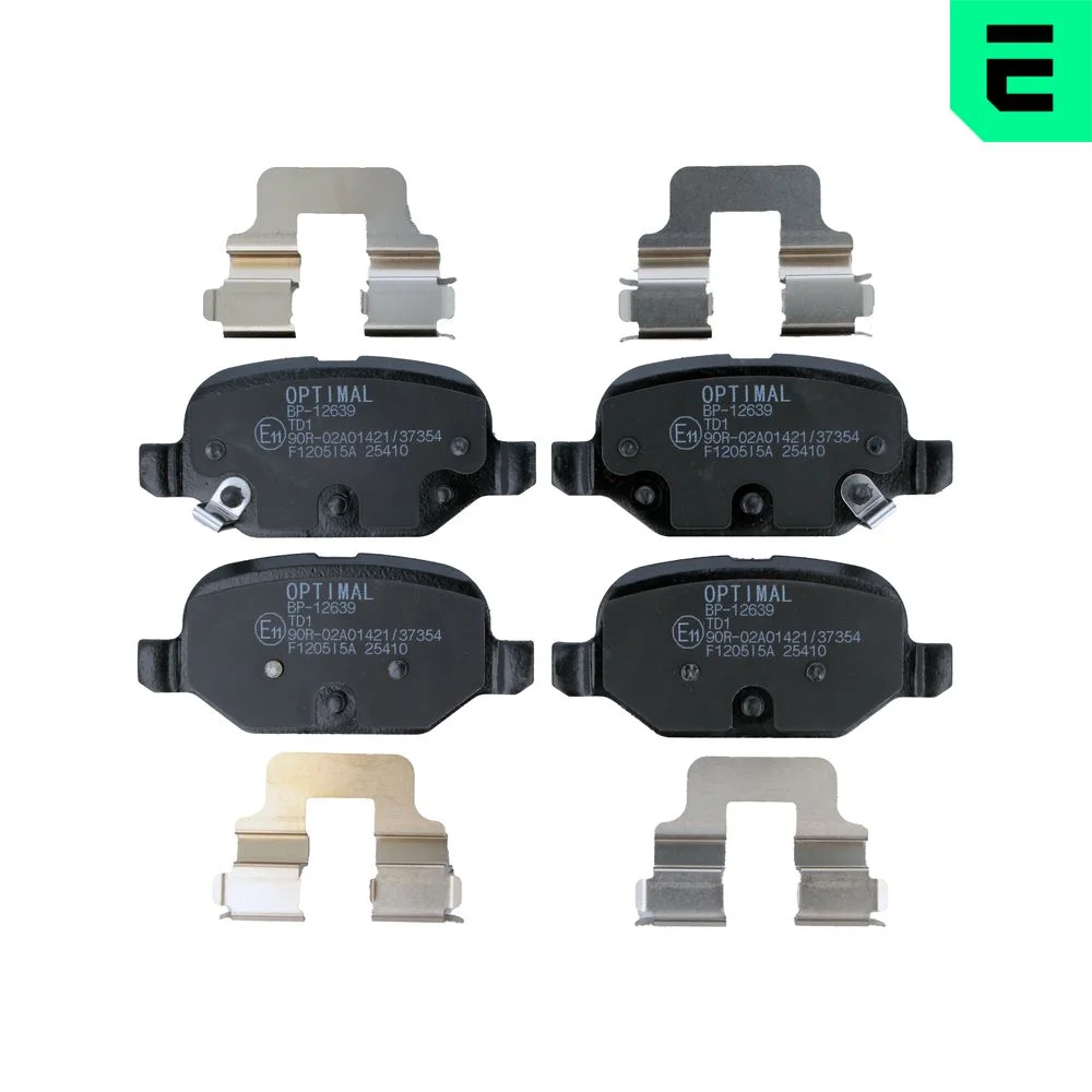 Sada brzdových destiček, kotoučová brzda OPTIMAL BP-12639 Sada brzdových destiček, kotoučová brzda OPTIMAL BP-12639