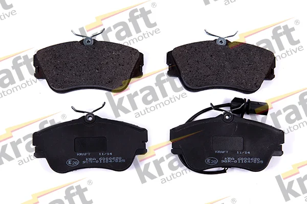 Sada brzdových destiček, kotoučová brzda KRAFT AUTOMOTIVE 6000620
