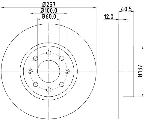 Brzdový kotouč STARLINE PB1791