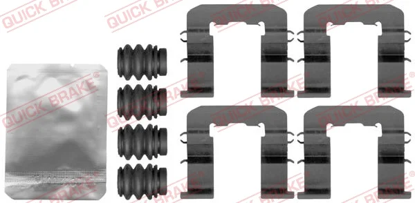Sada prislusenstvi, oblozeni kotoucove brzdy QUICK BRAKE 109-1893