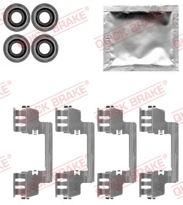 Sada prislusenstvi, oblozeni kotoucove brzdy QUICK BRAKE 109-1784