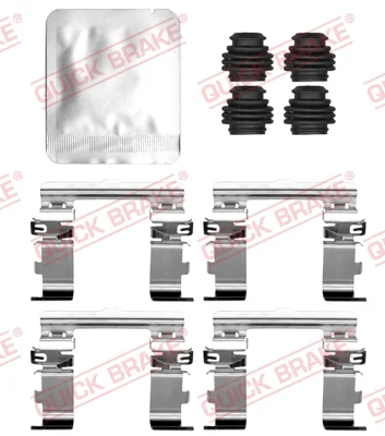 Sada příslušenství, obložení kotoučové brzdy QUICK BRAKE 109-0177