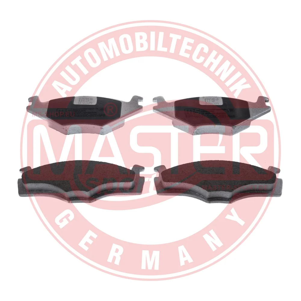 Sada brzdových destiček, kotoučová brzda MASTER-SPORT GERMANY 13046070322K-SET-MS