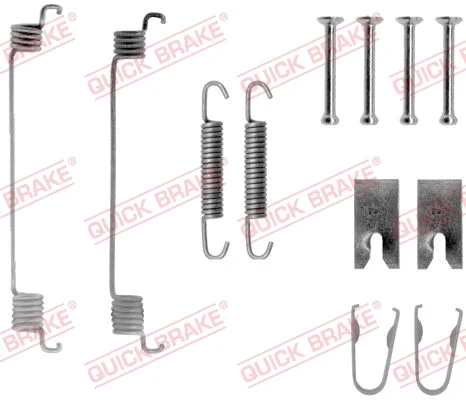 Sada příslušenství, brzdové čelisti QUICK BRAKE 105-0794