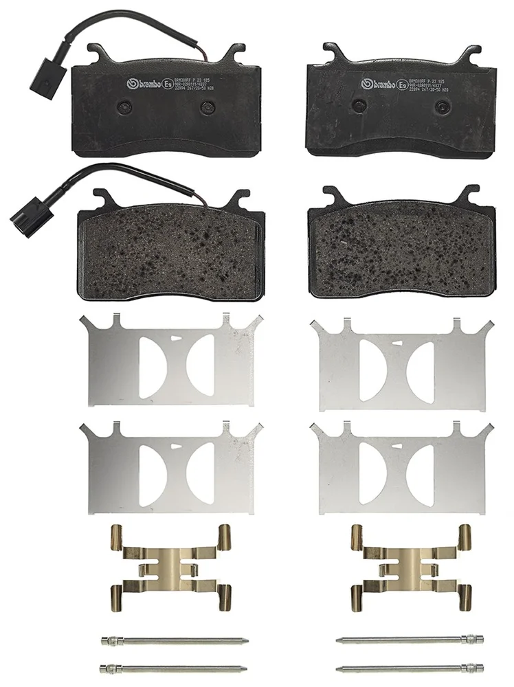 Sada brzdových destiček, kotoučová brzda BREMBO P23185