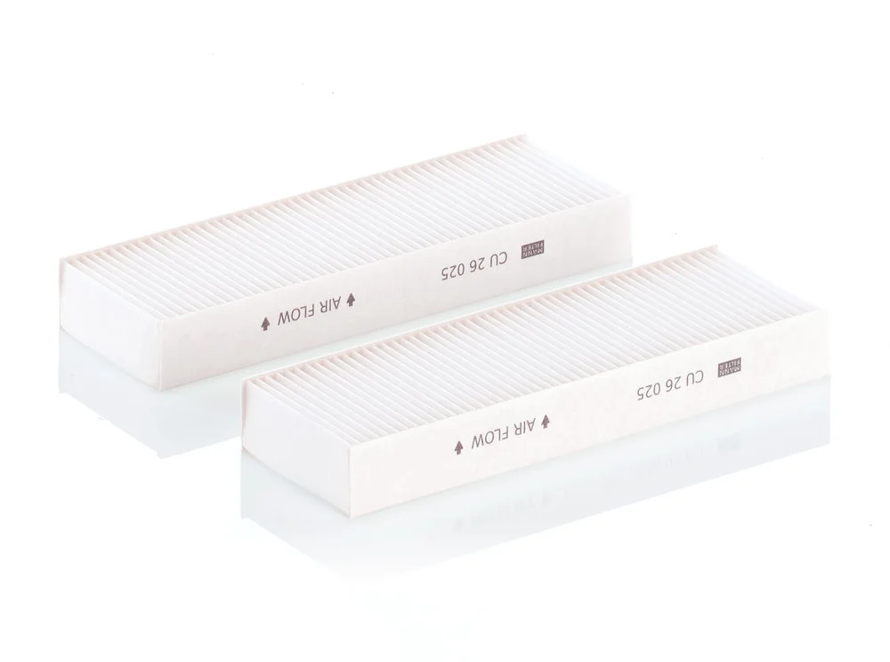 Filtr, vzduch v interiéru MANN-FILTER CU26025-2 Filtr, vzduch v interiéru MANN-FILTER CU26025-2