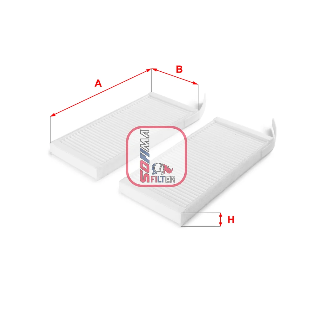 Filtr, vzduch v interiéru SOFIMA S3164C