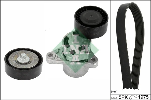Sada žebrovaných klínových řemenů Schaeffler INA 529054510
