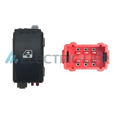 Spínač, zvedací zařízení oken ELECTRIC LIFE ZRRNI76008