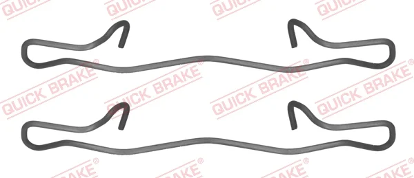 Sada prislusenstvi, oblozeni kotoucove brzdy QUICK BRAKE 109-1755 Sada prislusenstvi, oblozeni kotoucove brzdy QUICK BRAKE 109-1755