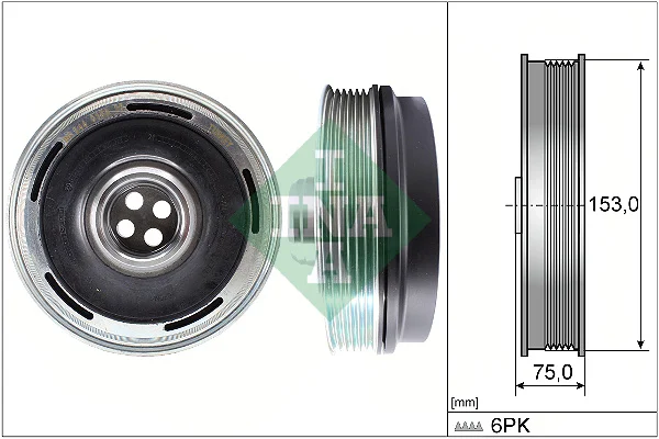Řemenice, klikový hřídel Schaeffler INA 544016910 Řemenice, klikový hřídel Schaeffler INA 544016910