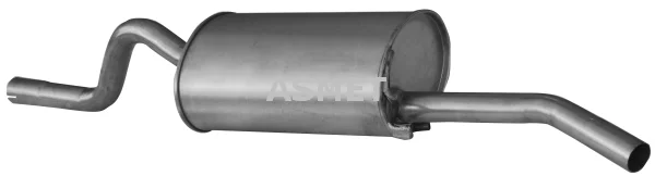 Zadni tlumic vyfuku ASMET 10.076